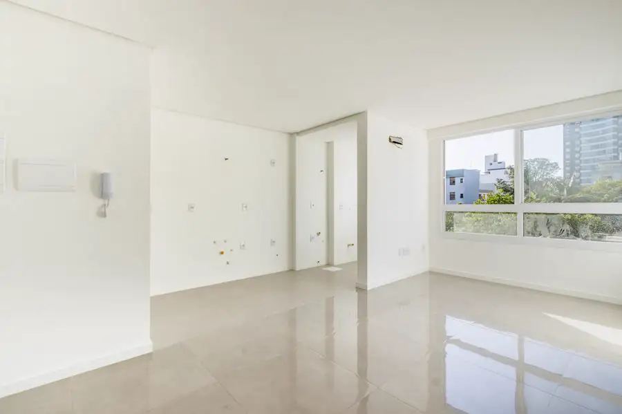 Living integrado do apartamento